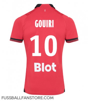 Stade Rennais Amine Gouiri #10 Replik Heimtrikot 2023-24 Kurzarm